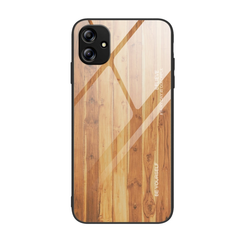 Wood Grain Glass Phone Case, For Xiaomi Redmi 12C, For Xiaomi Redmi K60/K60 Pro, For Xiaomi Redmi K60E, For Samsung Galaxy A04e, For Samsung Galaxy A14 5G, For Samsung Galaxy A34 5G, For Samsung Galaxy A54 5G