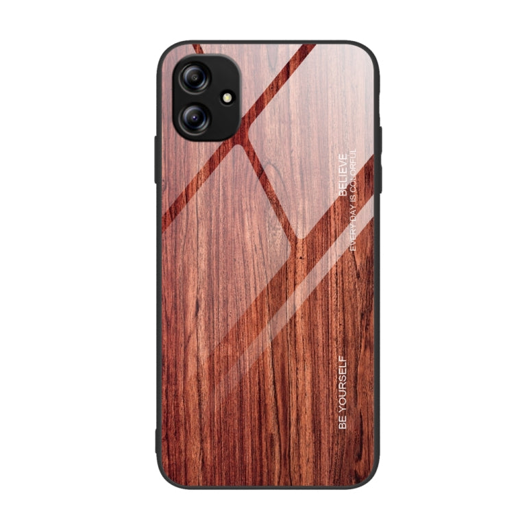 Wood Grain Glass Phone Case, For Xiaomi Redmi 12C, For Xiaomi Redmi K60/K60 Pro, For Xiaomi Redmi K60E, For Samsung Galaxy A04e, For Samsung Galaxy A14 5G, For Samsung Galaxy A34 5G, For Samsung Galaxy A54 5G