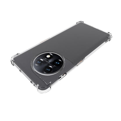 Clear TPU phone case with camera lens guard and sturdy corner bumpers