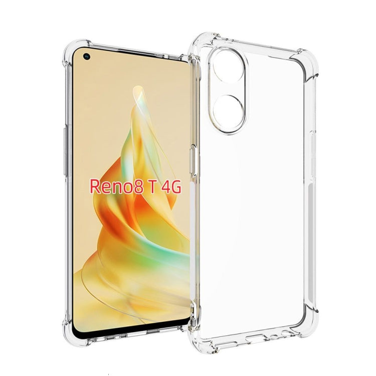 Clear TPU phone case with two camera openings and raised corner protection