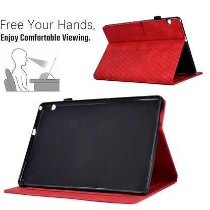 Rhombus Embossed Leather Smart Tablet Case, For Huawei MatePad T5 10.0, For Huawei MatePad T10 / T10S / Honor Tablet 6, For Lenovo Tab M10 2nd TB-X306F/X306X, For Lenovo Tab M10 / M10 Plus FHD X606F, For Lenovo Tab M10 Plus Gen 3                       ...