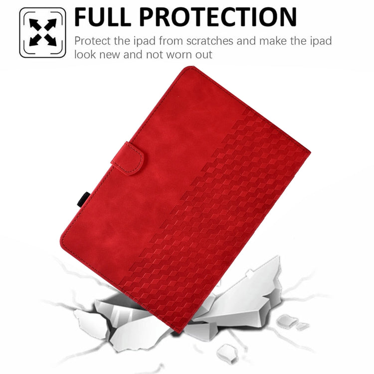Rhombus Embossed Leather Smart Tablet Case, For Huawei MatePad T5 10.0, For Huawei MatePad T10 / T10S / Honor Tablet 6, For Lenovo Tab M10 2nd TB-X306F/X306X, For Lenovo Tab M10 / M10 Plus FHD X606F, For Lenovo Tab M10 Plus Gen 3                       ...