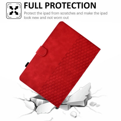 Rhombus Embossed Leather Smart Tablet Case, For Huawei MatePad T5 10.0, For Huawei MatePad T10 / T10S / Honor Tablet 6, For Lenovo Tab M10 2nd TB-X306F/X306X, For Lenovo Tab M10 / M10 Plus FHD X606F, For Lenovo Tab M10 Plus Gen 3                       ...