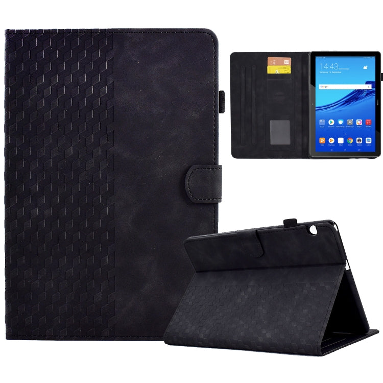 Rhombus Embossed Leather Smart Tablet Case, For Huawei MatePad T5 10.0, For Huawei MatePad T10 / T10S / Honor Tablet 6, For Lenovo Tab M10 2nd TB-X306F/X306X, For Lenovo Tab M10 / M10 Plus FHD X606F, For Lenovo Tab M10 Plus Gen 3                       ...