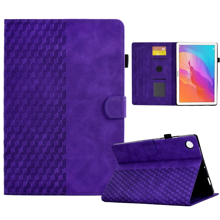 Rhombus Embossed Leather Smart Tablet Case, For Huawei MatePad T5 10.0, For Huawei MatePad T10 / T10S / Honor Tablet 6, For Lenovo Tab M10 2nd TB-X306F/X306X, For Lenovo Tab M10 / M10 Plus FHD X606F, For Lenovo Tab M10 Plus Gen 3                       ...