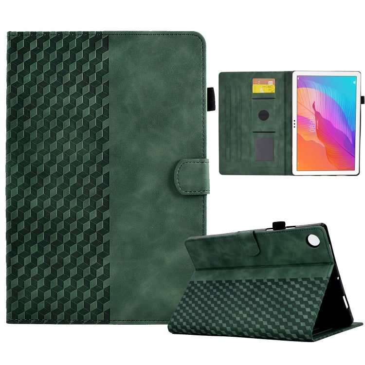 Rhombus Embossed Leather Smart Tablet Case, For Huawei MatePad T5 10.0, For Huawei MatePad T10 / T10S / Honor Tablet 6, For Lenovo Tab M10 2nd TB-X306F/X306X, For Lenovo Tab M10 / M10 Plus FHD X606F, For Lenovo Tab M10 Plus Gen 3                       ...