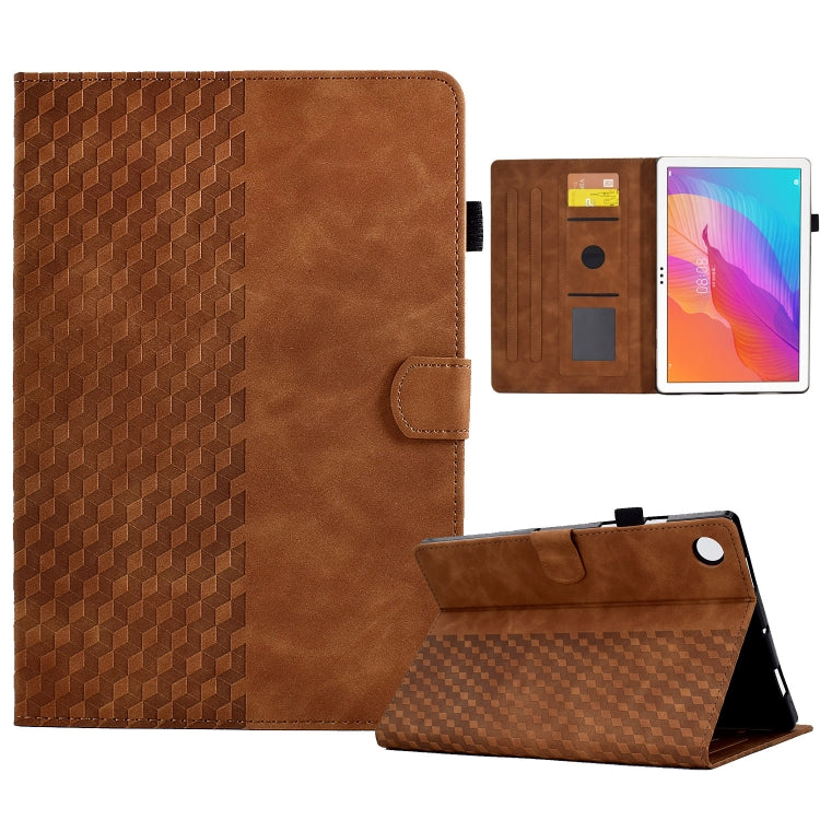 Rhombus Embossed Leather Smart Tablet Case, For Huawei MatePad T5 10.0, For Huawei MatePad T10 / T10S / Honor Tablet 6, For Lenovo Tab M10 2nd TB-X306F/X306X, For Lenovo Tab M10 / M10 Plus FHD X606F, For Lenovo Tab M10 Plus Gen 3                       ...