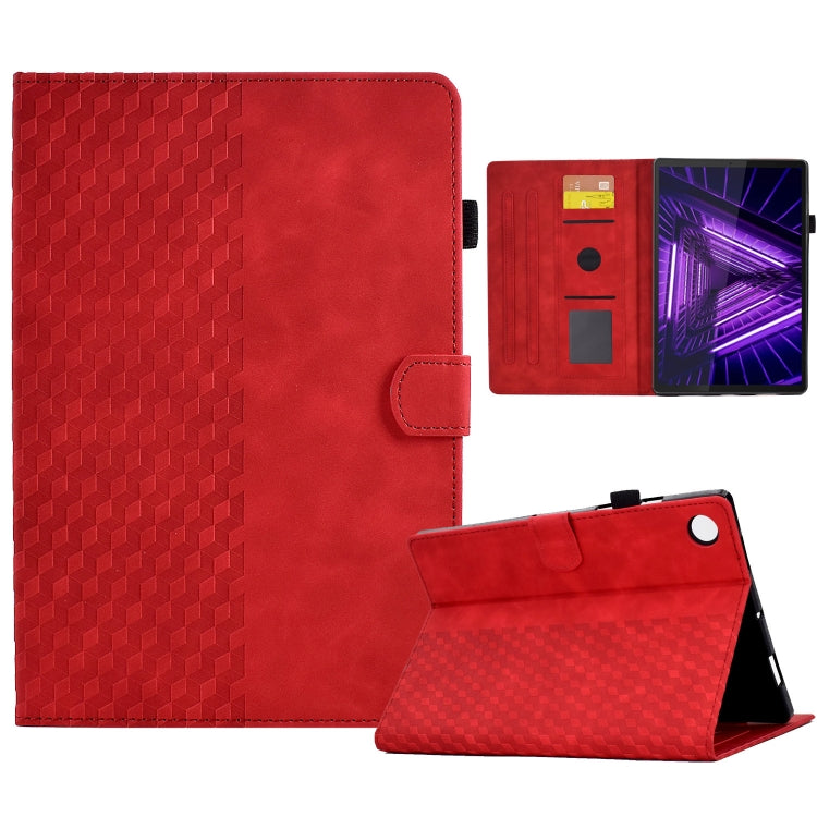 Rhombus Embossed Leather Smart Tablet Case, For Huawei MatePad T5 10.0, For Huawei MatePad T10 / T10S / Honor Tablet 6, For Lenovo Tab M10 2nd TB-X306F/X306X, For Lenovo Tab M10 / M10 Plus FHD X606F, For Lenovo Tab M10 Plus Gen 3                       ...