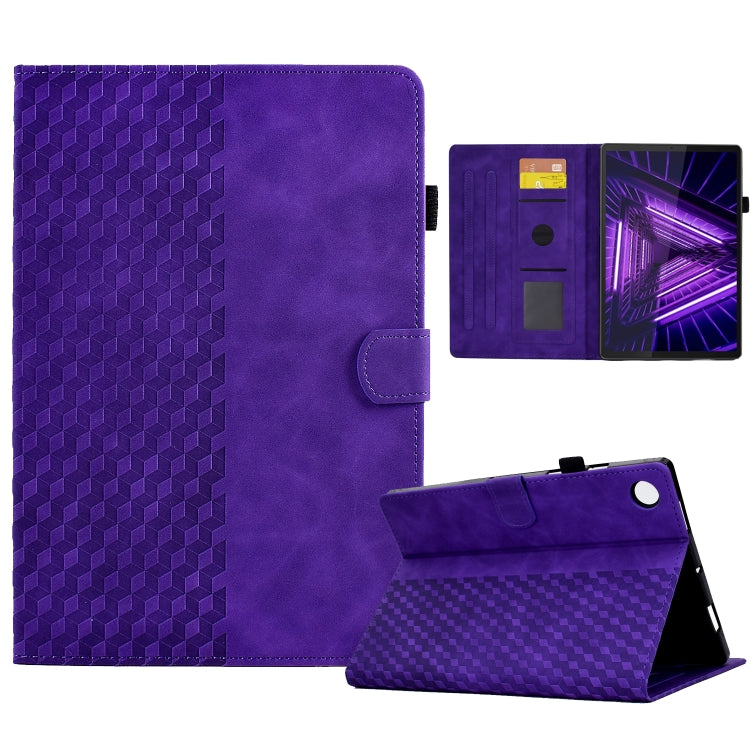 Rhombus Embossed Leather Smart Tablet Case, For Huawei MatePad T5 10.0, For Huawei MatePad T10 / T10S / Honor Tablet 6, For Lenovo Tab M10 2nd TB-X306F/X306X, For Lenovo Tab M10 / M10 Plus FHD X606F, For Lenovo Tab M10 Plus Gen 3                       ...