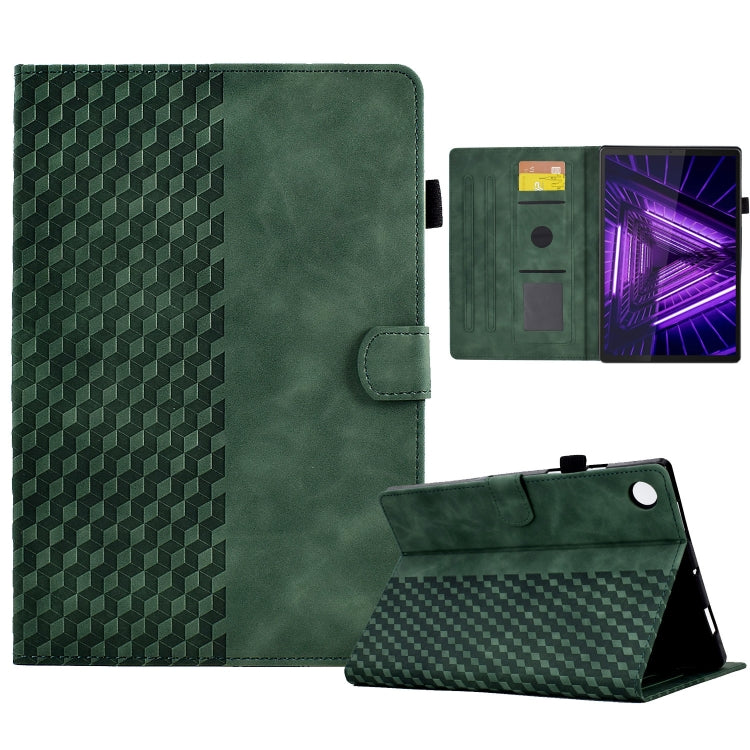 Rhombus Embossed Leather Smart Tablet Case, For Huawei MatePad T5 10.0, For Huawei MatePad T10 / T10S / Honor Tablet 6, For Lenovo Tab M10 2nd TB-X306F/X306X, For Lenovo Tab M10 / M10 Plus FHD X606F, For Lenovo Tab M10 Plus Gen 3                       ...