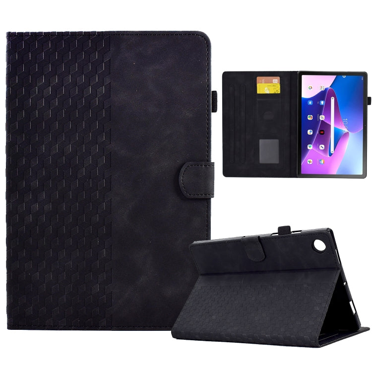 Rhombus Embossed Leather Smart Tablet Case, For Huawei MatePad T5 10.0, For Huawei MatePad T10 / T10S / Honor Tablet 6, For Lenovo Tab M10 2nd TB-X306F/X306X, For Lenovo Tab M10 / M10 Plus FHD X606F, For Lenovo Tab M10 Plus Gen 3                       ...