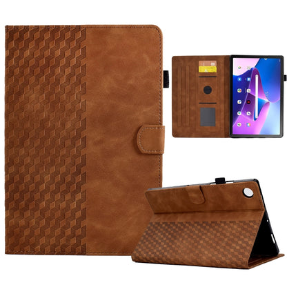 Rhombus Embossed Leather Smart Tablet Case, For Huawei MatePad T5 10.0, For Huawei MatePad T10 / T10S / Honor Tablet 6, For Lenovo Tab M10 2nd TB-X306F/X306X, For Lenovo Tab M10 / M10 Plus FHD X606F, For Lenovo Tab M10 Plus Gen 3                       ...