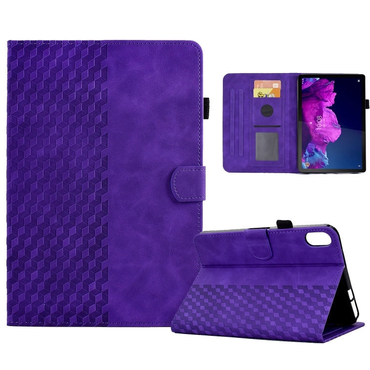 Rhombus Embossed Leather Smart Tablet Case, For Huawei MatePad T5 10.0, For Huawei MatePad T10 / T10S / Honor Tablet 6, For Lenovo Tab M10 2nd TB-X306F/X306X, For Lenovo Tab M10 / M10 Plus FHD X606F, For Lenovo Tab M10 Plus Gen 3                       ...