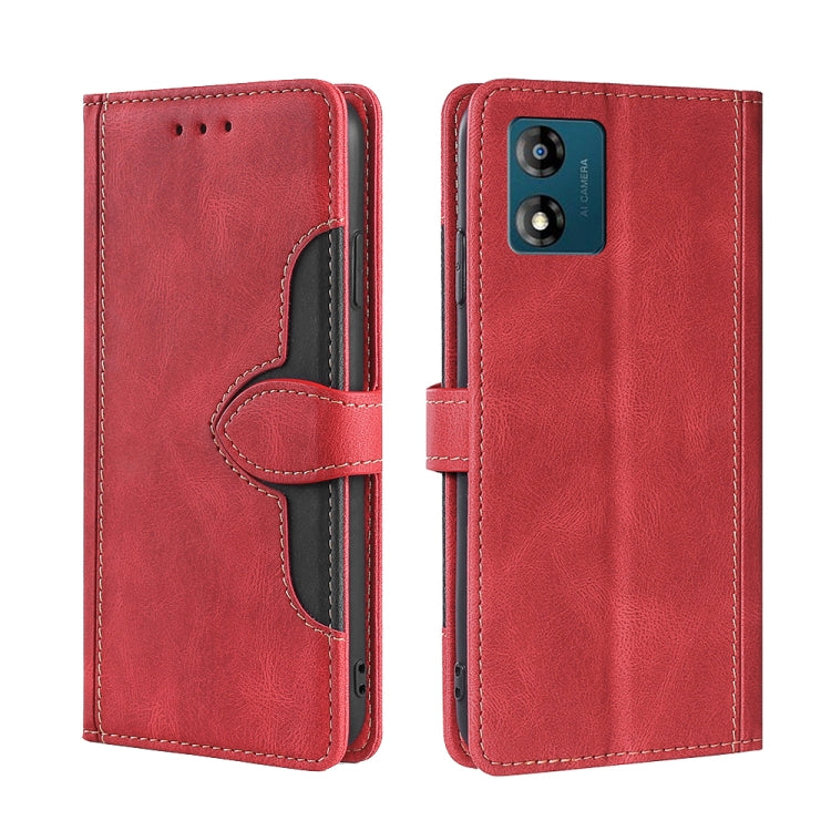 Skin Feel Magnetic Buckle Leather Phone Case, For Motorola Moto E13 4G, For OPPO A17k, For OPPO Reno8 T 4G, For Xiaomi Poco X5 Pro / Redmi Note 12 Pro Speed, For Honor X9a 5G