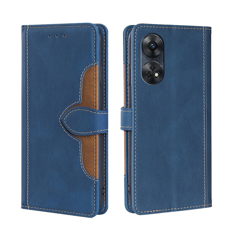 Skin Feel Magnetic Buckle Leather Phone Case, For Motorola Moto E13 4G, For OPPO A17k, For OPPO Reno8 T 4G, For Xiaomi Poco X5 Pro / Redmi Note 12 Pro Speed, For Honor X9a 5G