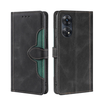 Skin Feel Magnetic Buckle Leather Phone Case, For Motorola Moto E13 4G, For OPPO A17k, For OPPO Reno8 T 4G, For Xiaomi Poco X5 Pro / Redmi Note 12 Pro Speed, For Honor X9a 5G