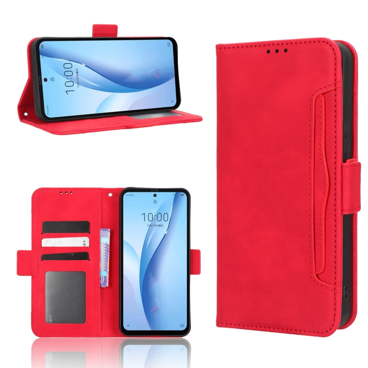 Skin Feel Calf Texture Card Slots Leather Phone Case, For Xiaomi Poco X5 5G / Redmi Note 12 5G, For OnePlus 11 5G, For ZTE Libero 5G III, For ZTE nubia Red Magic 8 Pro / 8 Pro+, For ZTE nubia Z50