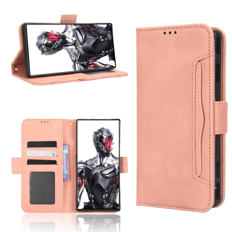 Skin Feel Calf Texture Card Slots Leather Phone Case, For Xiaomi Poco X5 5G / Redmi Note 12 5G, For OnePlus 11 5G, For ZTE Libero 5G III, For ZTE nubia Red Magic 8 Pro / 8 Pro+, For ZTE nubia Z50