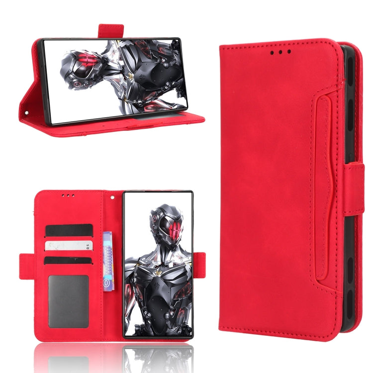 Skin Feel Calf Texture Card Slots Leather Phone Case, For Xiaomi Poco X5 5G / Redmi Note 12 5G, For OnePlus 11 5G, For ZTE Libero 5G III, For ZTE nubia Red Magic 8 Pro / 8 Pro+, For ZTE nubia Z50