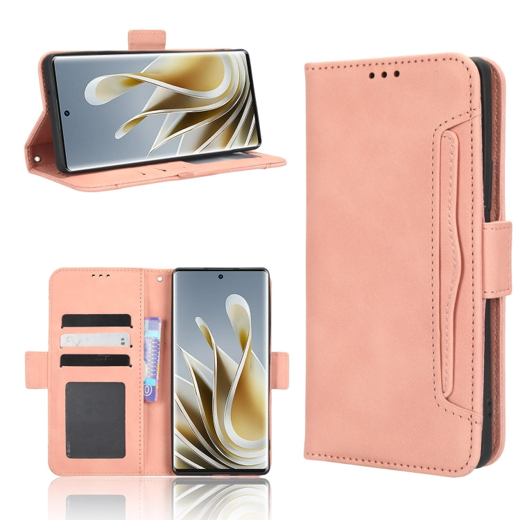 Skin Feel Calf Texture Card Slots Leather Phone Case, For Xiaomi Poco X5 5G / Redmi Note 12 5G, For OnePlus 11 5G, For ZTE Libero 5G III, For ZTE nubia Red Magic 8 Pro / 8 Pro+, For ZTE nubia Z50