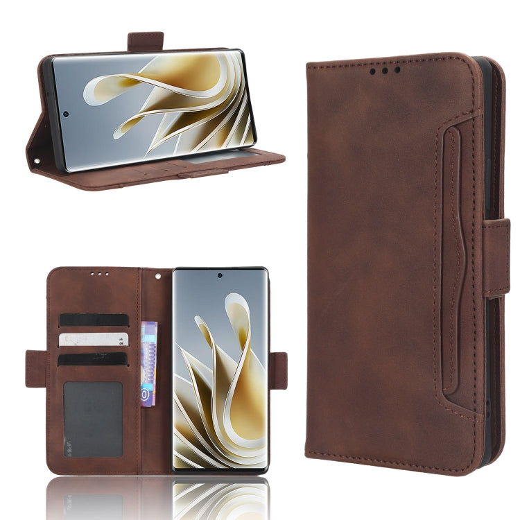 Skin Feel Calf Texture Card Slots Leather Phone Case, For Xiaomi Poco X5 5G / Redmi Note 12 5G, For OnePlus 11 5G, For ZTE Libero 5G III, For ZTE nubia Red Magic 8 Pro / 8 Pro+, For ZTE nubia Z50