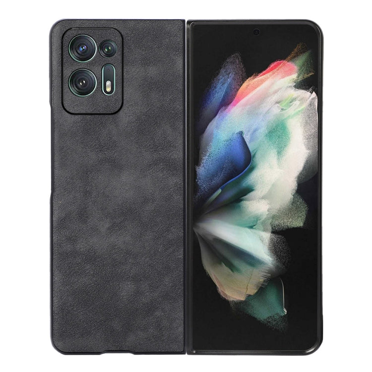 Black PU textured shockproof phone case with raised camera cutouts