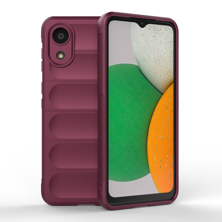 TPU flannel wallet-style phone case, wine red, with camera cutout and card slots