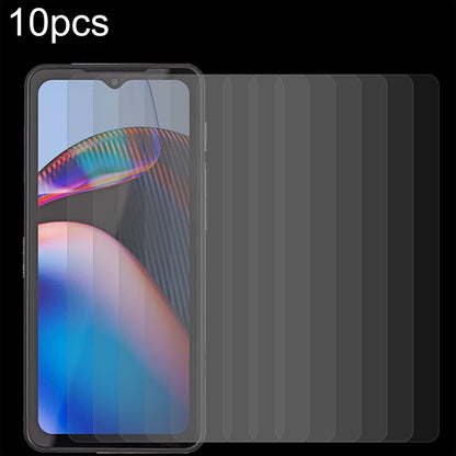 Tempered glass screen protector film set, clear 2.5D, for curved phone displays
