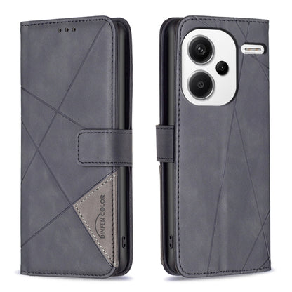 Magnetic Buckle Rhombus Texture Leather Phone Case, For Xiaomi Poco M6 4G / Redmi 13 4G, For Xiaomi Redmi Note 13 Pro 4G Global, For Xiaomi Poco M6 Pro 4G, For Xiaomi Redmi A3, For Xiaomi Redmi Note 13 4G Global, For Xiaomi Redmi K70E                  ...