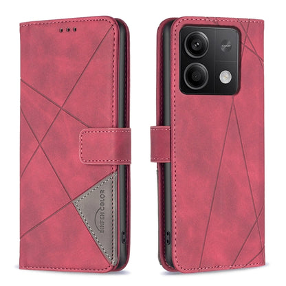 Magnetic Buckle Rhombus Texture Leather Phone Case, For Xiaomi Poco M6 4G / Redmi 13 4G, For Xiaomi Redmi Note 13 Pro 4G Global, For Xiaomi Poco M6 Pro 4G, For Xiaomi Redmi A3, For Xiaomi Redmi Note 13 4G Global, For Xiaomi Redmi K70E                  ...