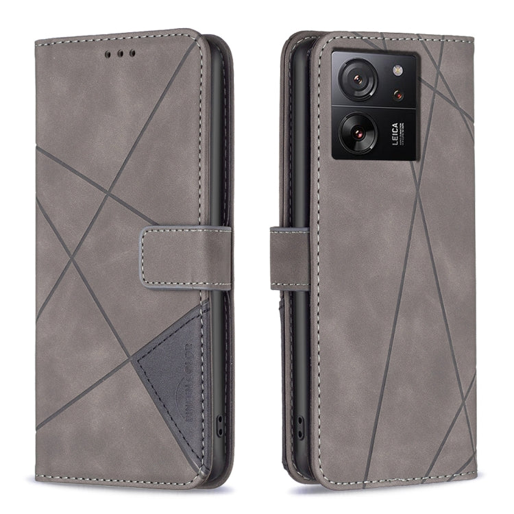 Magnetic Buckle Rhombus Texture Leather Phone Case, For Xiaomi Poco M6 4G / Redmi 13 4G, For Xiaomi Redmi Note 13 Pro 4G Global, For Xiaomi Poco M6 Pro 4G, For Xiaomi Redmi A3, For Xiaomi Redmi Note 13 4G Global, For Xiaomi Redmi K70E                  ...