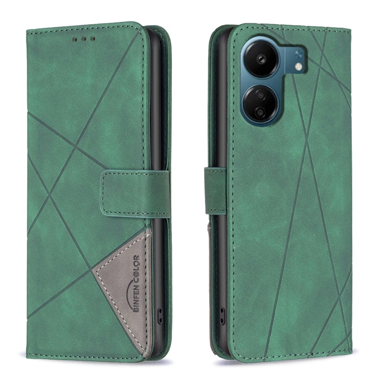 Magnetic Buckle Rhombus Texture Leather Phone Case, For Xiaomi Poco M6 4G / Redmi 13 4G, For Xiaomi Redmi Note 13 Pro 4G Global, For Xiaomi Poco M6 Pro 4G, For Xiaomi Redmi A3, For Xiaomi Redmi Note 13 4G Global, For Xiaomi Redmi K70E                  ...