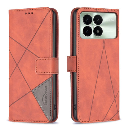 Magnetic Buckle Rhombus Texture Leather Phone Case, For Xiaomi Poco M6 4G / Redmi 13 4G, For Xiaomi Redmi Note 13 Pro 4G Global, For Xiaomi Poco M6 Pro 4G, For Xiaomi Redmi A3, For Xiaomi Redmi Note 13 4G Global, For Xiaomi Redmi K70E                  ...