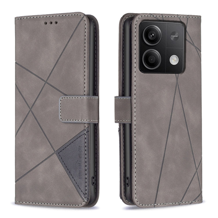 Magnetic Buckle Rhombus Texture Leather Phone Case, For Xiaomi Poco M6 4G / Redmi 13 4G, For Xiaomi Redmi Note 13 Pro 4G Global, For Xiaomi Poco M6 Pro 4G, For Xiaomi Redmi A3, For Xiaomi Redmi Note 13 4G Global, For Xiaomi Redmi K70E                  ...