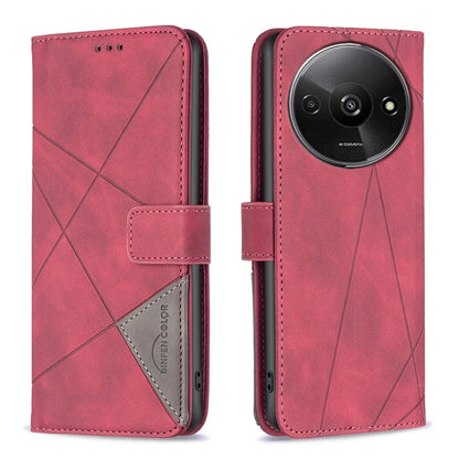 Magnetic Buckle Rhombus Texture Leather Phone Case, For Xiaomi Poco M6 4G / Redmi 13 4G, For Xiaomi Redmi Note 13 Pro 4G Global, For Xiaomi Poco M6 Pro 4G, For Xiaomi Redmi A3, For Xiaomi Redmi Note 13 4G Global, For Xiaomi Redmi K70E                  ...