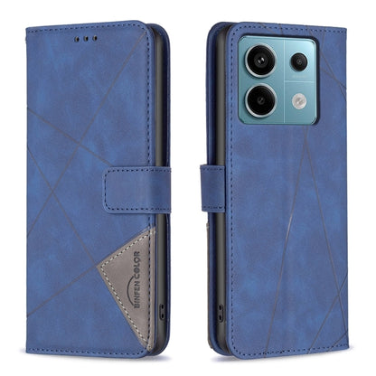 Magnetic Buckle Rhombus Texture Leather Phone Case, For Xiaomi Poco M6 4G / Redmi 13 4G, For Xiaomi Redmi Note 13 Pro 4G Global, For Xiaomi Poco M6 Pro 4G, For Xiaomi Redmi A3, For Xiaomi Redmi Note 13 4G Global, For Xiaomi Redmi K70E                  ...