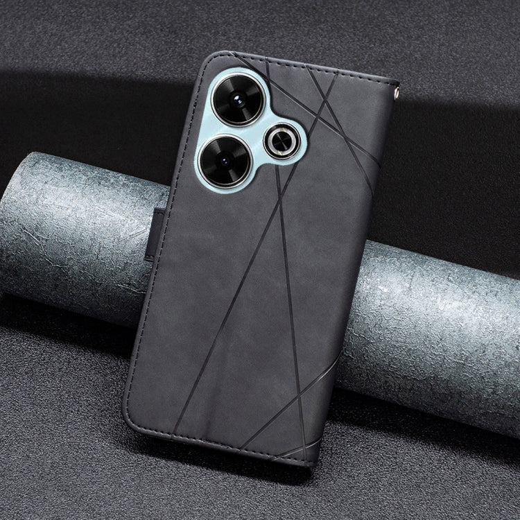 Magnetic Buckle Rhombus Texture Leather Phone Case, For Xiaomi Poco M6 4G / Redmi 13 4G, For Xiaomi Redmi Note 13 Pro 4G Global, For Xiaomi Poco M6 Pro 4G, For Xiaomi Redmi A3, For Xiaomi Redmi Note 13 4G Global, For Xiaomi Redmi K70E                  ...