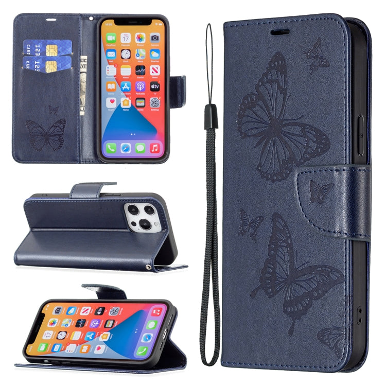 Two Butterflies Embossing Leather Phone Case, For Xiaomi 13 Lite / Civi 2