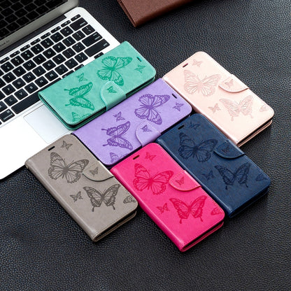 Two Butterflies Embossing Leather Phone Case, For Xiaomi 13 Lite / Civi 2