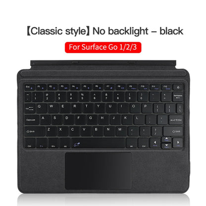 Black keyboard case with trackpad, folio cover, no backlight