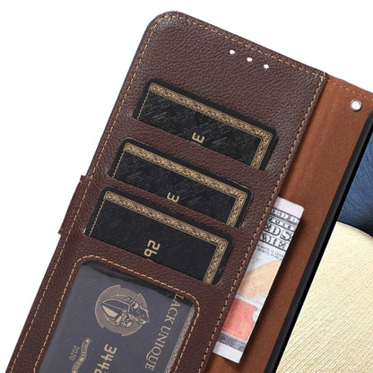 KHAZNEH Litchi Texture Leather RFID Phone Case, For Xiaomi 13 Lite / Civi 2