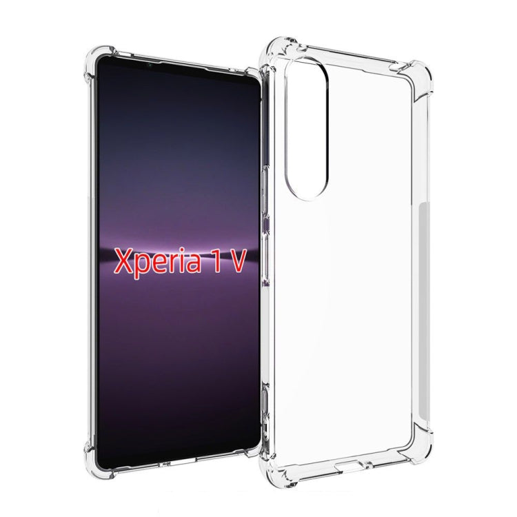 Clear TPU phone case with side bumper corners and cutouts for screen, camera, and buttons