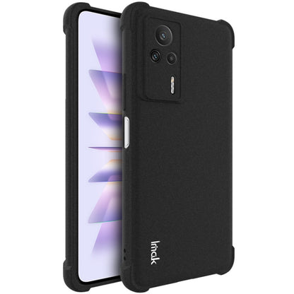 Matte black TPU phone case with side buttons and cutouts for ports