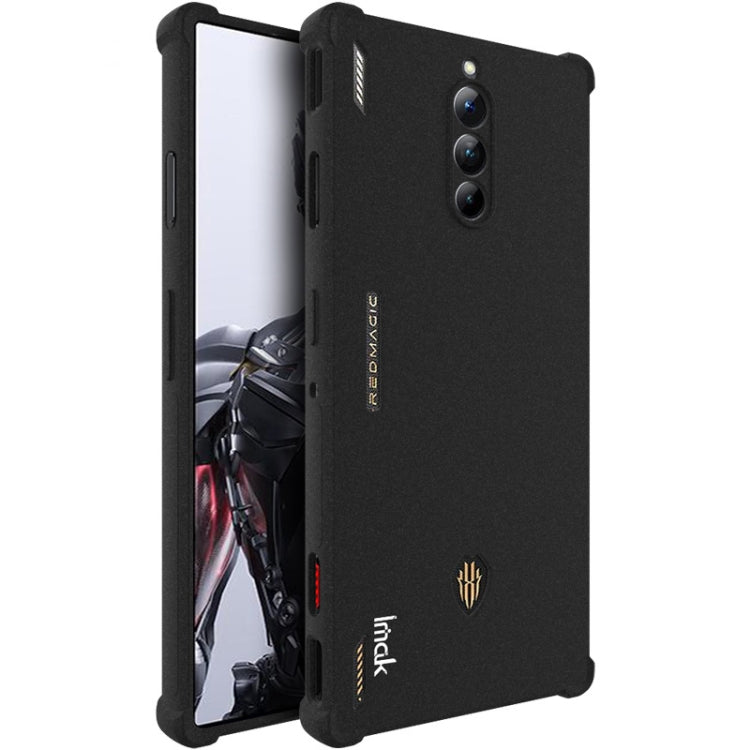 Matte black TPU phone case with shockproof airbag design for secure device protection