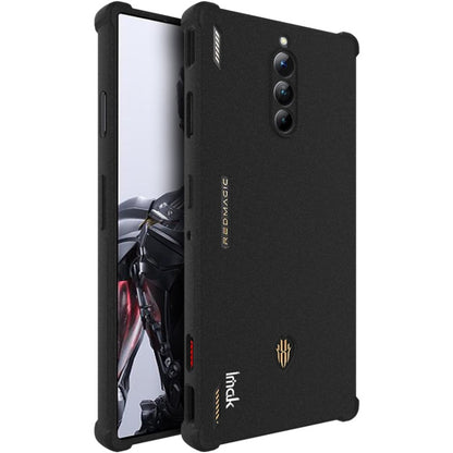 Matte black TPU phone case with shockproof airbag design for secure device protection