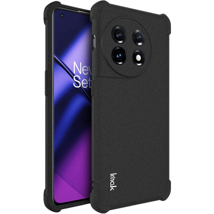 Matte black TPU phone case with camera lens protection and raised edges