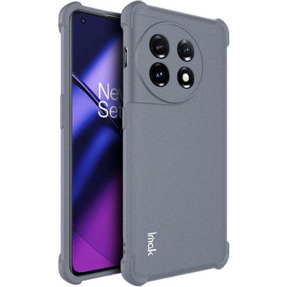 Matte grey TPU phone case with camera lens protection and raised edges