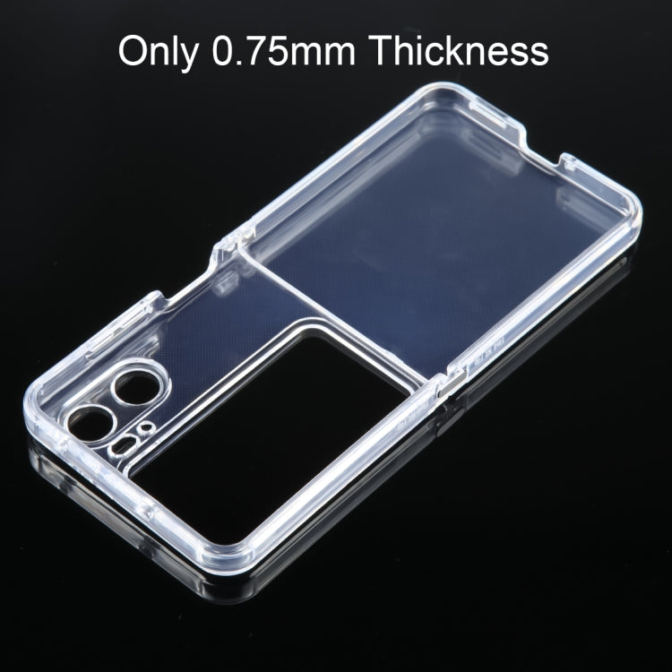 Ultra-thin clear TPU phone case, angled view showing raised screen-protecting edges