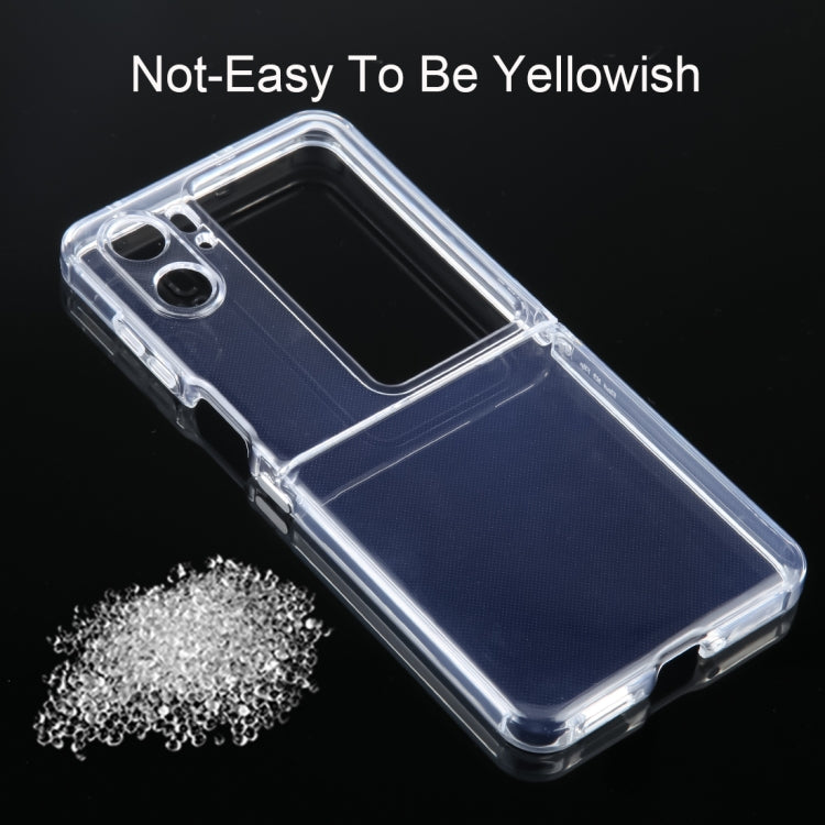 Transparent TPU phone case with smooth clear finish and camera opening