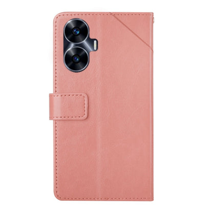 Pink flip phone case with camera cutout and side tab pocket for the flip